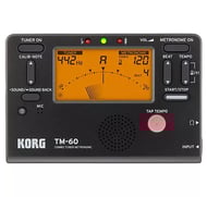 cover Korg TM-60 Tuner and Metronome Black
